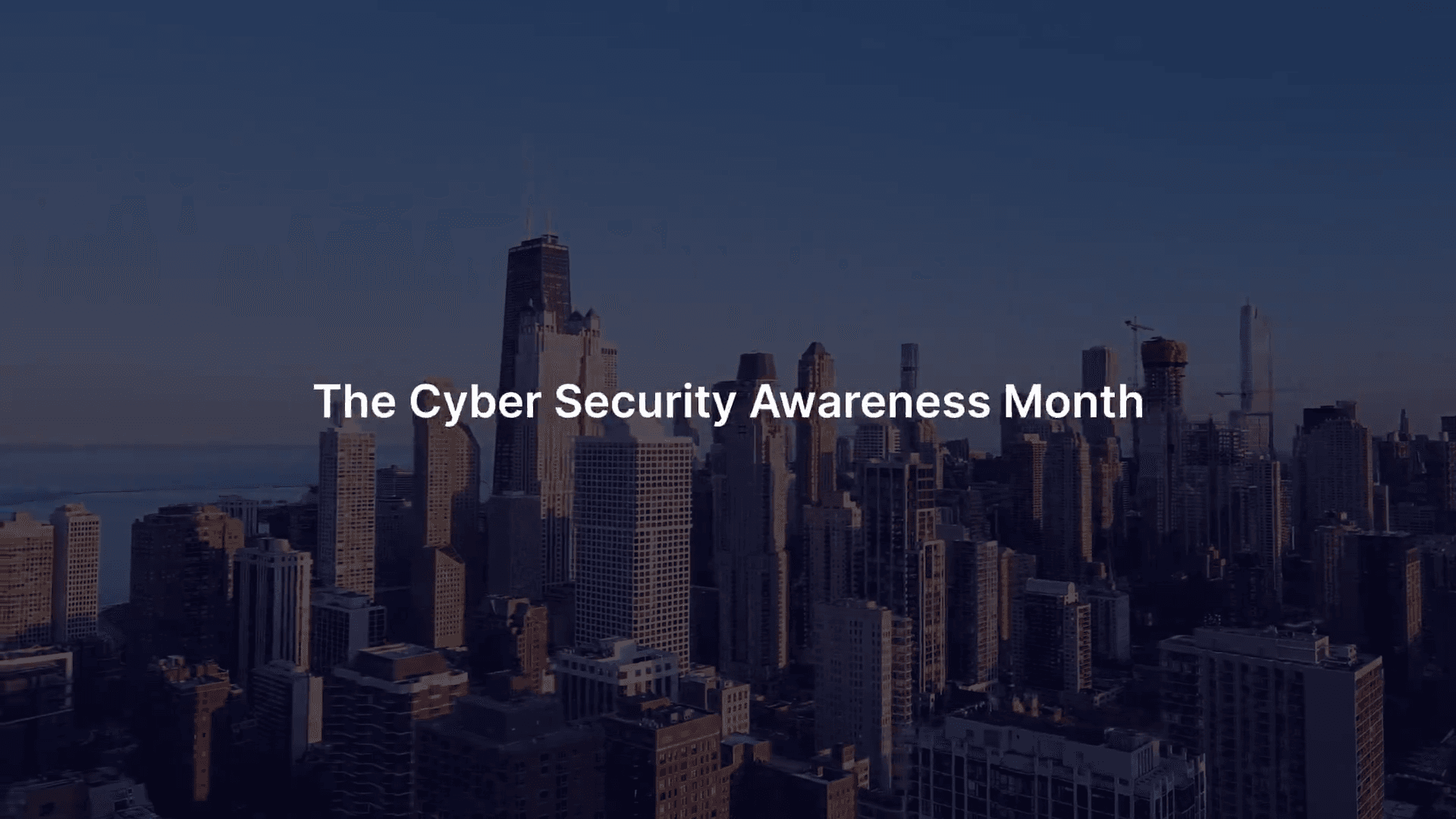 Cyber Security Awareness Month