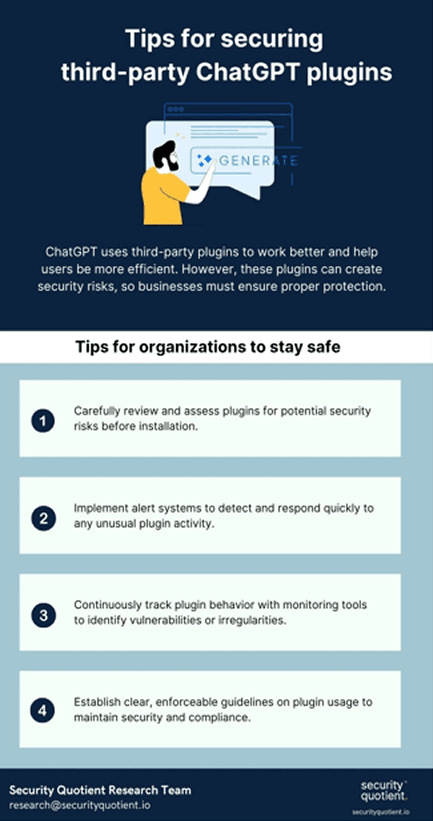 Tips for securing third-party ChatGPT plugins